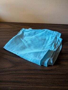 Irradescent Light Blue Scarf